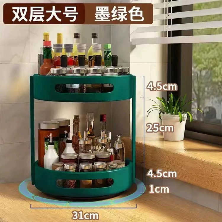 Storage Rack Storage Box Rotating Kitchen — spice rack wholesale pick on SpiceShelf