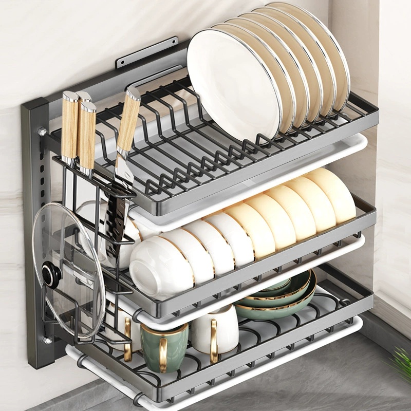 Wall-mounted Storage Rack Storage Box Multi-tier Kitchen — spice rack wholesale pick on SpiceShelf
