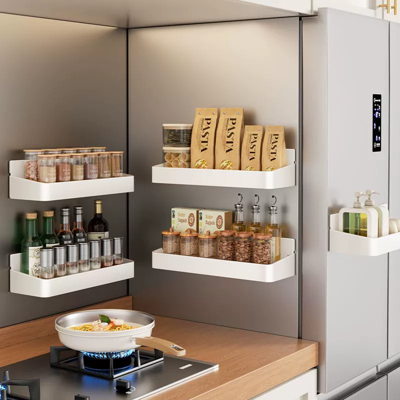 Spice Rack Wall-mounted Magnetic Shelf Rack No-drill — spice rack wholesale pick on SpiceShelf