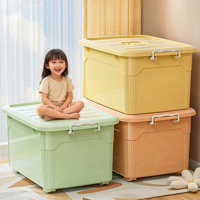 Storage Bin Oversized Plastic Wheeled Large — spice rack wholesale pick on SpiceShelf