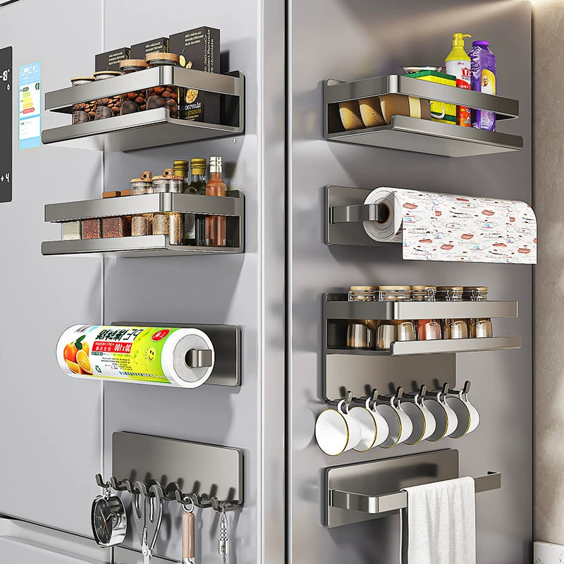 Spice Rack Magnetic Shelf Rack Hook Rack No-drill — spice rack wholesale pick on SpiceShelf