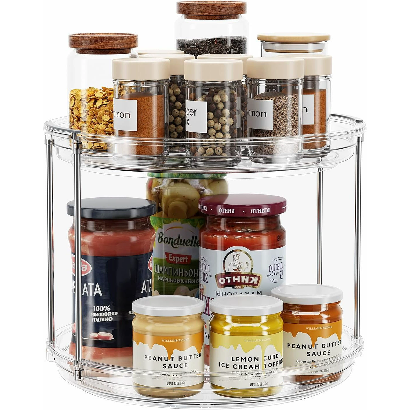 Spice Rack Turntable Storage Rack Storage Box Rotating — spice rack wholesale pick on SpiceShelf